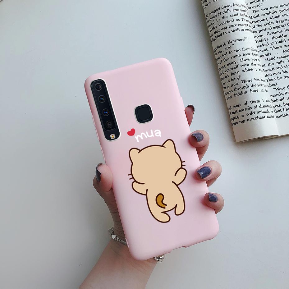 Для чехлов Samsung A9 2018 Чехол 6.3" Силиконовый чехол Конфетный Телефон Мягкие задние чехлы Для Samsung Galaxy A9 2018 9 A A9 A9S A920 Чехол