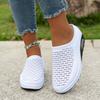 Fashion Minimally Designed Women's Thick Soled Sandals Large Size Half Support Soft Sole Non Slip One Foot Outdoor Sandals Skateboard