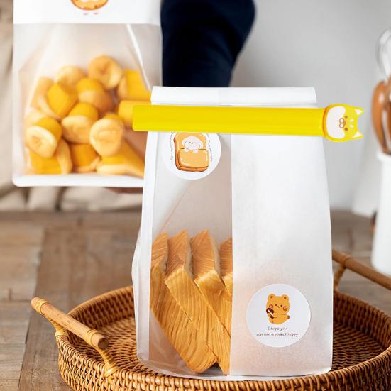 1/4 шт. уплотнительные зажимы для хранения продуктов, многоразовый зажим для сумки, герметик, предотвращает попадание влаги, дизайн зажимов для животных, кошек, щенков, кухонный инструмент