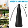 Automatic Mosquito Repellent Fan Fly Mosquito Repeller Fan Battery Powered Portable Pest Control for Home Outdoor Picnic
