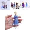 Delightful 5pcs Snow Queen Anna Elsa Frozen 2 Olaf Sven Kristoff Doll Figures For Kids