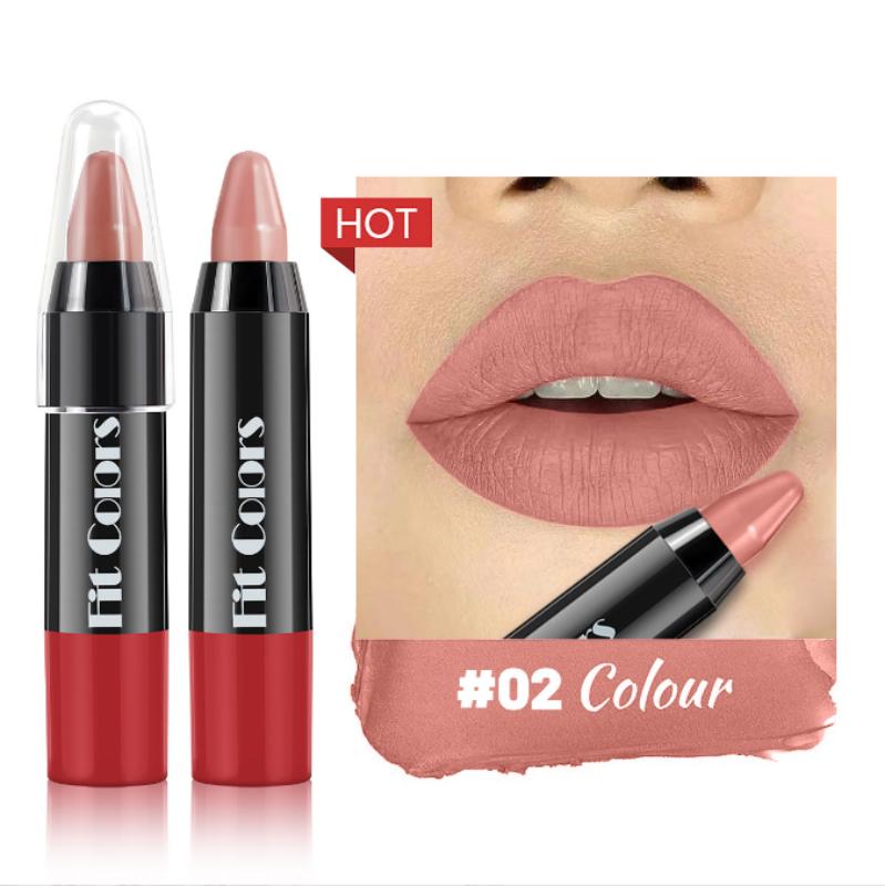 Matte Lipstick Lasting Women Sexy Red Velvet Lip Tint Lip Glaze Makeup Cosmetics Matte Lip Crayon