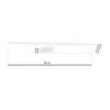 Shine 80Cm 15W Led White Wall Lamp