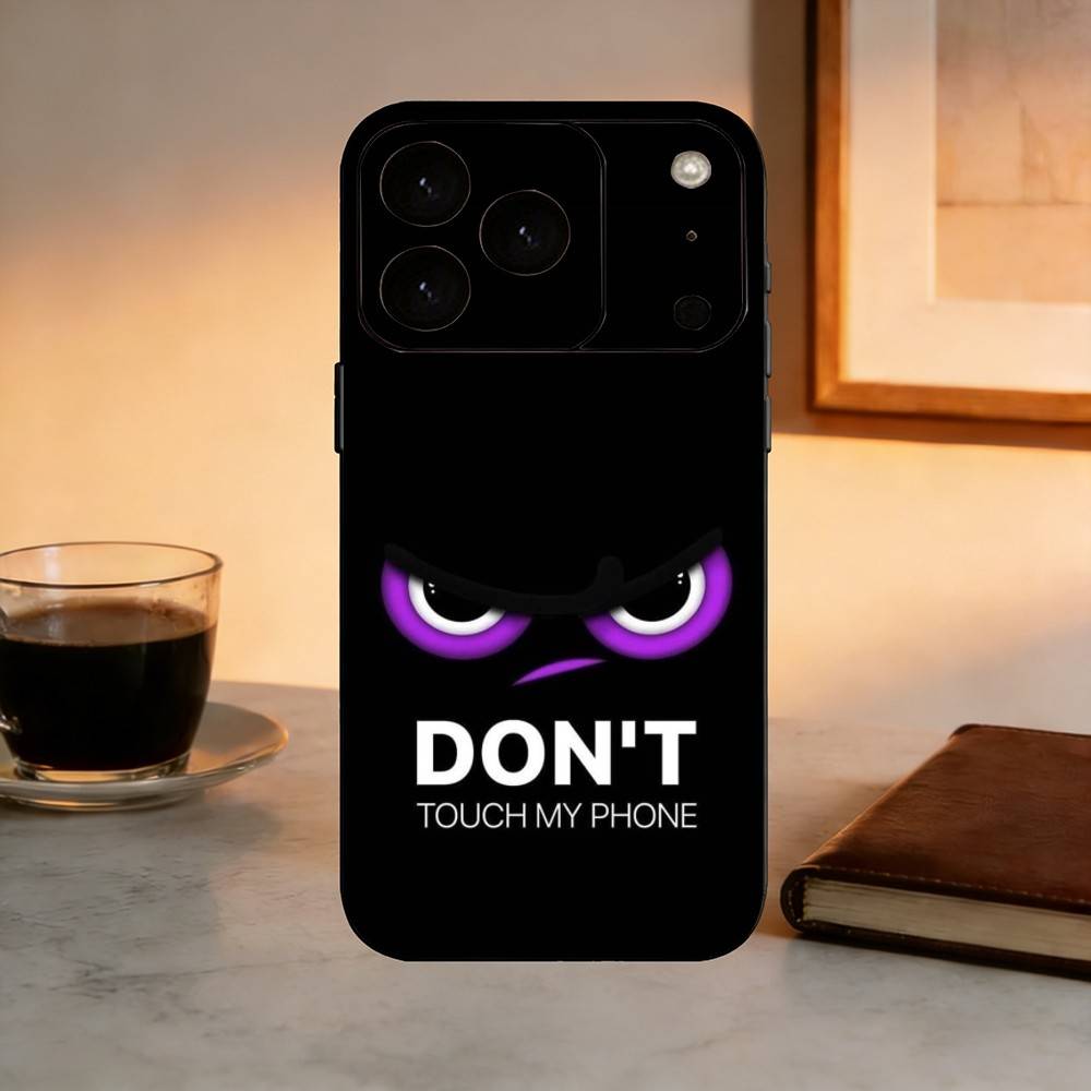 D-Не трогай мой телефон Чехол для телефона Силиконовый Мягкий Для IPhone 17 16 15 14 13 12 11 X XR Plus Pro Max Plus