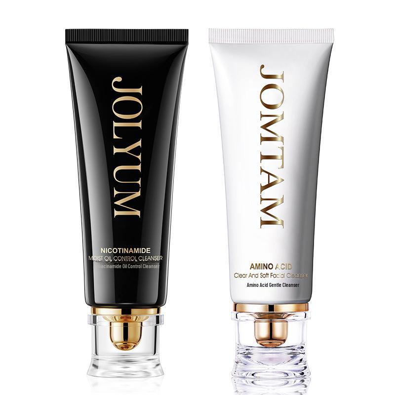 Кислородное очищающее средство для лица с аминокислотами Jiumeitang — отбеливание, глубокое очищение, удаление черных точек с ниацинамидом.