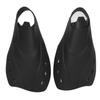 2Pcs Short Fins Smoother Edges Drain Hole Design Moderate Softness Adjustable TPR Swimming Fins for