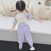 2022 Summer Celebrity Baby Girls' Two-Piece Outfit – Stylish Children's Wear