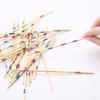 Wooden Pick-Up Sticks Table Game - Mikado Scatter Counting Sticks Educational Toy