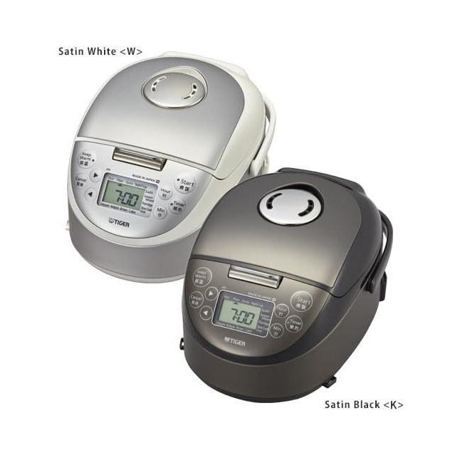 Overseas rice cooker IH 3 cups 220V specification Tiger JPF-A55W KZ (Satin Black) Made Japan