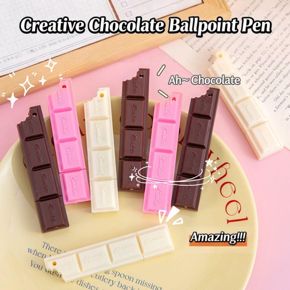 0.5mm Nib Craftsmanship Styling Pen Plastic Candy Pen Novelty Ballpoint Pen School Supplies