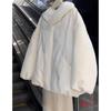 Short White Thickened Cotton Jacket for Women In Winter New Fashion Style High-end Super Nice Coat
