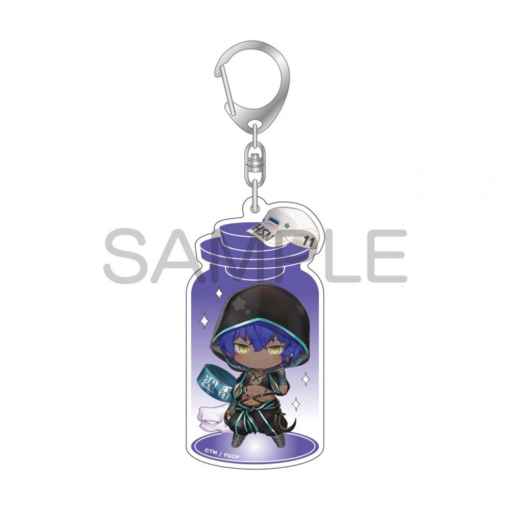 Fate Grand Order Charatoria Acrylic Keychain Assassin  Hasan The Star