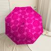 1PC Spiral Pattern Umbrella-8-Rib Reinforced Portable Folding Travel Suitable for All Seasons Outdoor Daily Use Is an Ideal Choice -F364