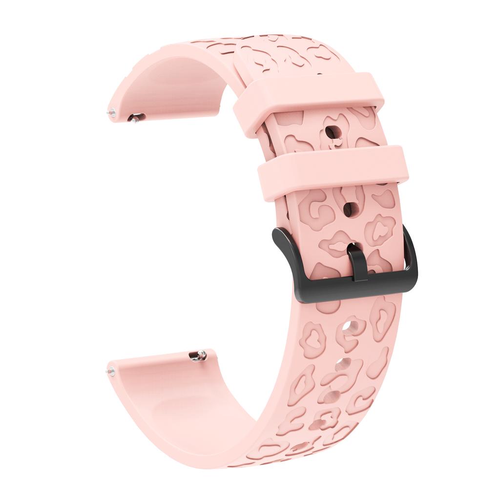 For Samsung Gear S2 Classic/GarminMove Style/Huawei Watch GT 2 42mm Silicone Strap 20mm Laser Carving Watchband