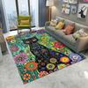 Абстрактное искусство Милый черный котенок Ковер Гостиная Диван Спальня Кабинет Кухня Коврик у входной двери Нескользящий Домашний декор Коврик