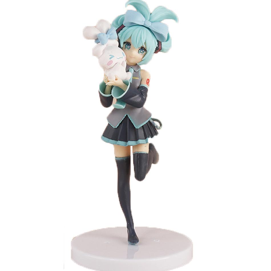 Маленький Дьявол Хатсунэ Мику Милый Сидящая Красавица Девушка Орнамент Украшение для Автомобиля Приспособление для Приготовления Лапши Быстрого Приготовления Украшение для Компьютерного Корпуса Орнамент