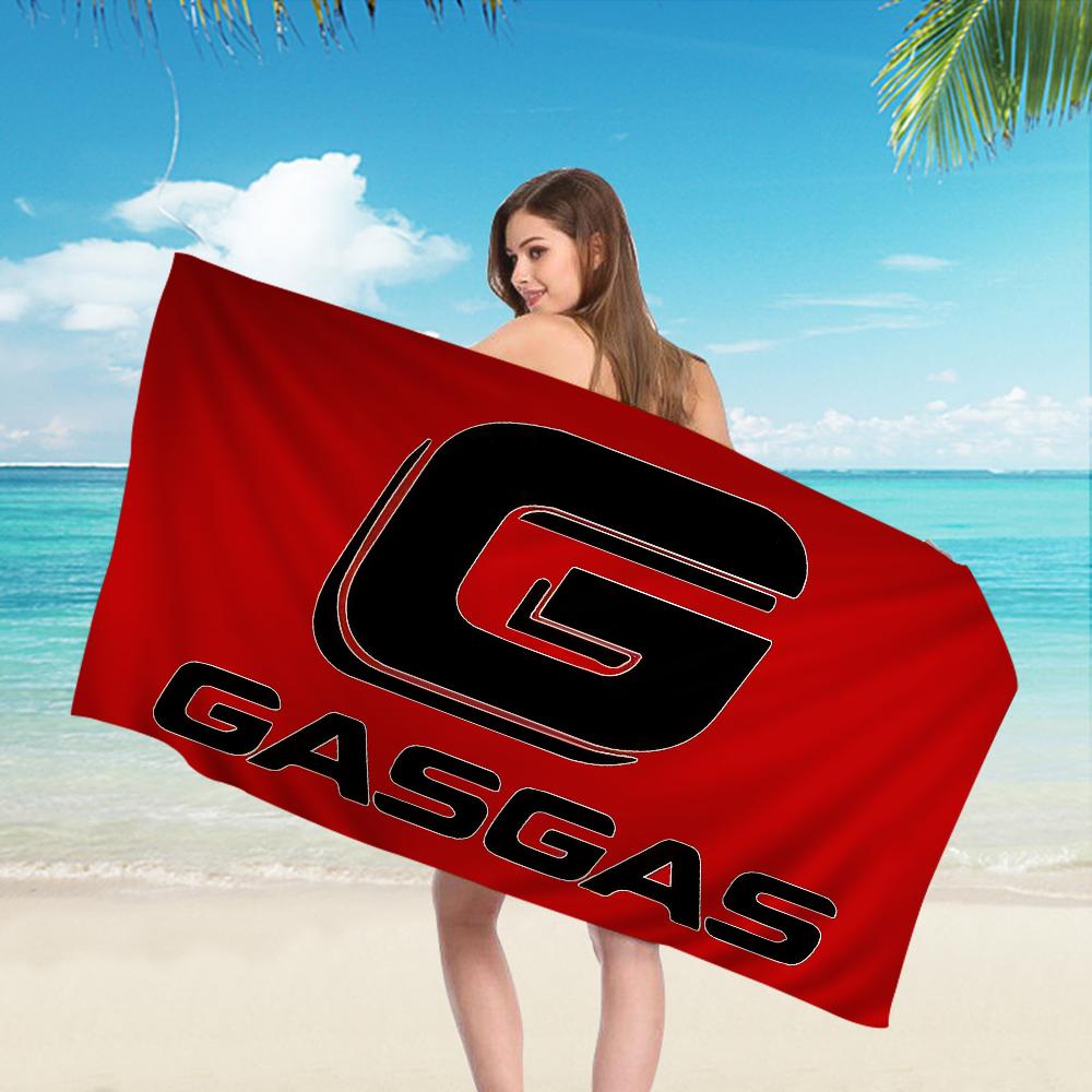 Красное пляжное полотенце GasGas для детей, банное полотенце, полотенце для бассейна, подарок на отпуск, полотенце для пикника, подарок на вечеринку