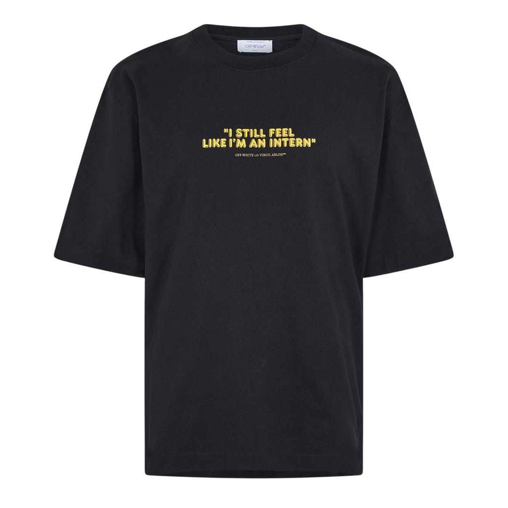 Off White Mens Feel Like An Intern T-Shirt