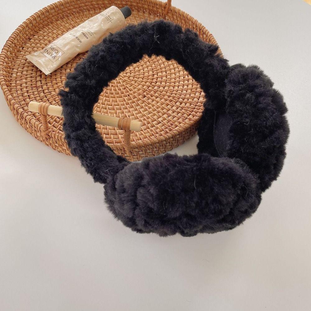 Складная плюшевая грелка для ушей Теплая защита для ушей Модные зимние наушники Уличные