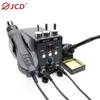 JCD Soldering Station 8586 Welding Hot Air Gun+Electric Soldering Iron 2 In 1 LCD Digital Display Welding Equipment Repair Tool