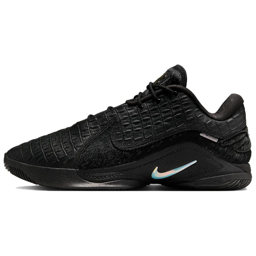 Nike LeBron 22 Anti-Slip Wear-Resistant Low-Top Basketball Shoes Men's Black Sneakers IB3865-001