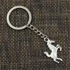 Модный брелок 35x21 мм, галоп, конь, подвески, сделай сам, мужские ювелирные изделия, автомобильный брелок, кольцо, держатель, сувенир для подарка