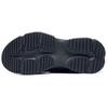 Skechers Уличные Лунные Туфли Удобные Универсальные Низкие Папины Кроссовки Мужские Кроссовки Черный Серый 183197-BKGY