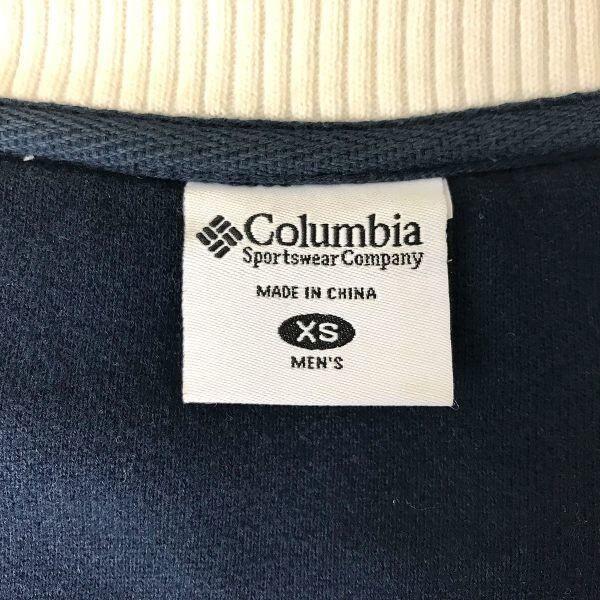 Хлопковая куртка Columbia в стиле колор-блок [XS/Темно-синий×Красный×Зеленый] Стиль varsity(ИСПОЛЬЗОВАЛ)