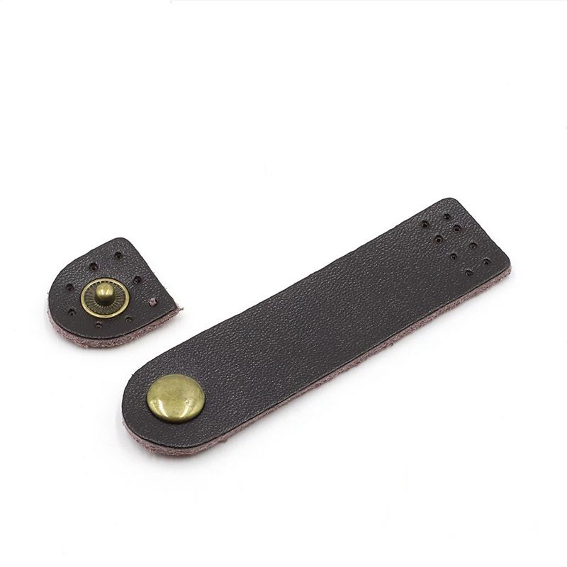 Buckle Latch Leather Tip Buckle Leather Buckle Accessories Bag Lock Latch Suitcases Latch DIY Accessorie