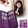 104Pcs Stainless Steel Straight Circular Knitting Needles Crochet Hook Set With Bag