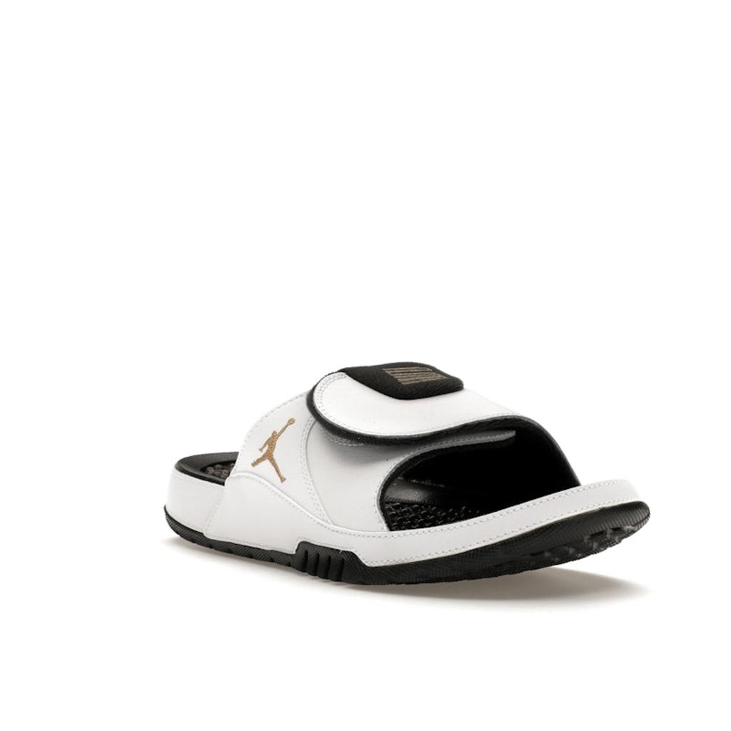 Air Jordan Hydro 11 Retro Slide Gratitude Men Sneakers White Metallic-Gold Black FN2452-170