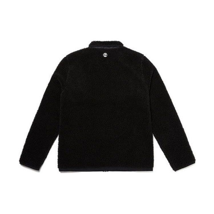 Timberland Теплая куртка из флиса Sherpa, унисекс, черная TB0A2AXT001