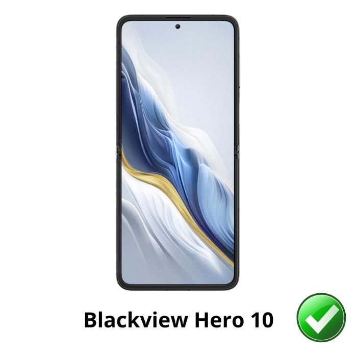 Защитная пленка для Blackview Hero 10 [Упаковка 2 шт.] Защитная пластиковая пленка Ультратонкая и прочная Phonillico®
