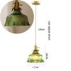 Home Decor Vintage Glass Pendant Lights For Kitchen Island Interior Antique Hanging Ceiling Lamps Nordic Suspensions Luminaire