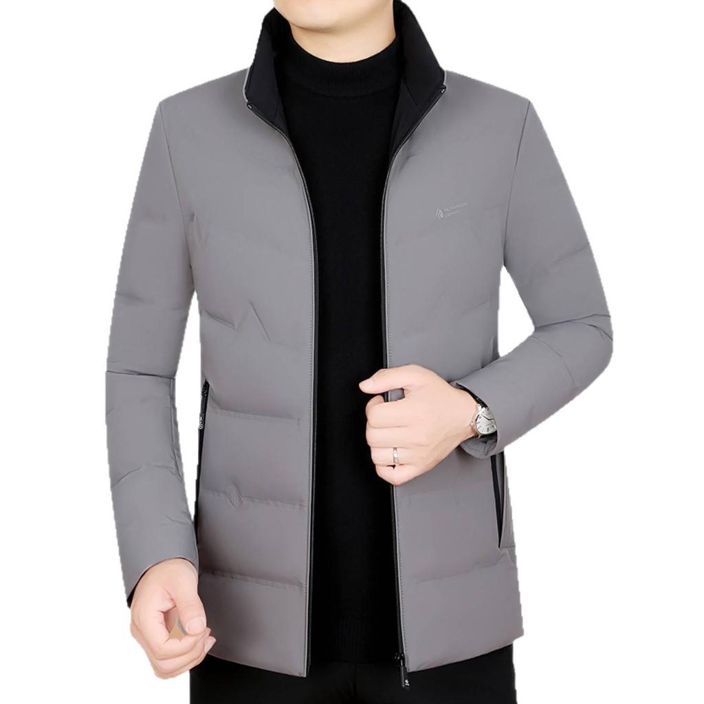 Мужская легкая пуховая куртка Pierre Cardin приталенного кроя - Повседневное пальто Осень/Зима для среднего и пожилого возраста