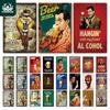 Putuo Decor Funny Beer Tin Sign Plaque Metal Plate Vintage Poster Wall Decor for Bar Pub Club Man Cave Retro Art Decorative