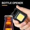 Convenient Carry-on Keychain Camping Light Multi-function COB Rechargeable Emergency Light Mini High Bright Camping Lights