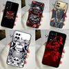 Samurai Mask Demon For OPPO A17 A77 A58 A78 A98 A15 A5 A9 A96 A76 A16 A54 A74 A94 A52 A72 A79 A57S A53S Case
