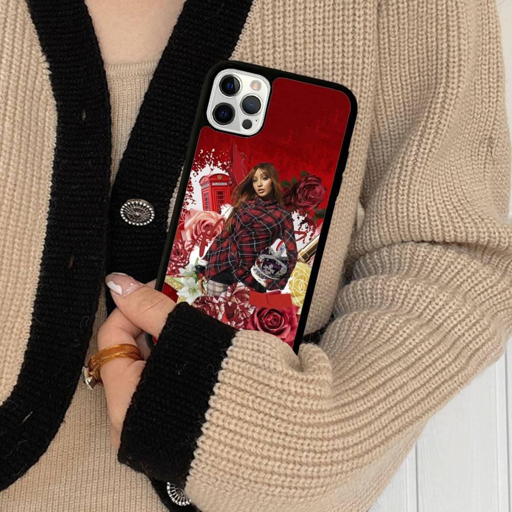Чехол для телефона Pinkpantheress с поддержкой беспроводной зарядки, PC+TPU, для iPhone 11 12 13 14 15 16 17 Pro Max Plus