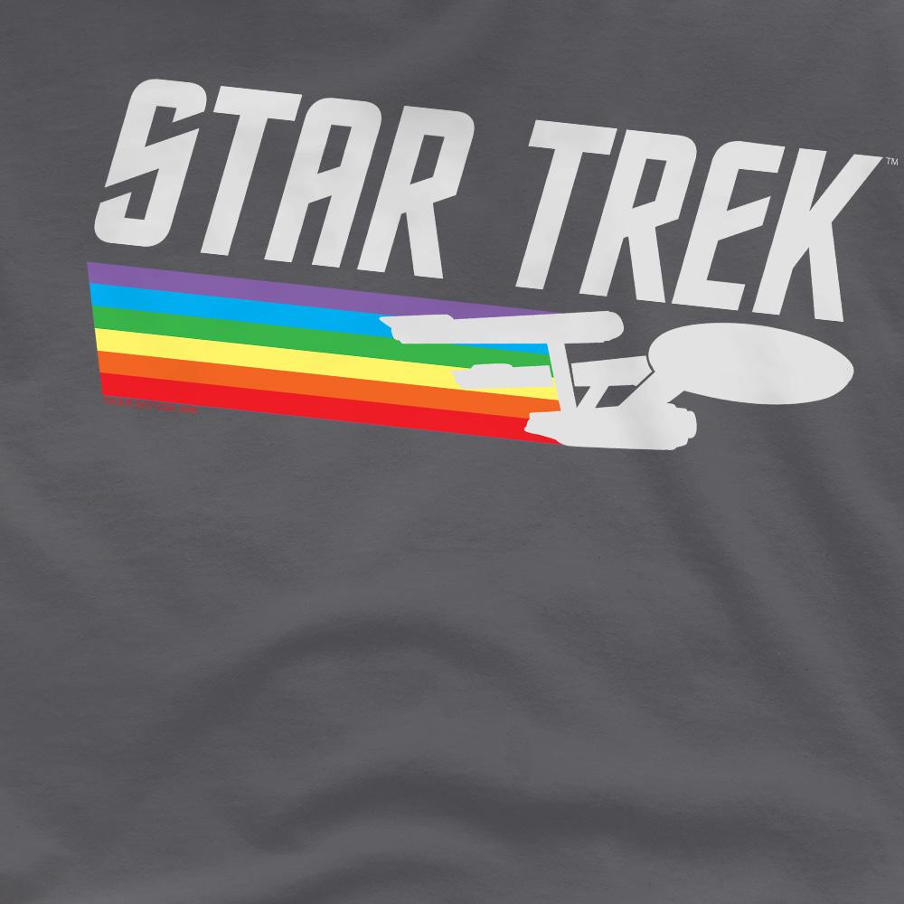 STAR TREK Мужская футболка Rainbow Trail
