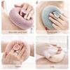 with Suction Cup Shower Bath Ball Rich Bubble Massage Brush Soft Body Exfoliating Sponge  Women Men
