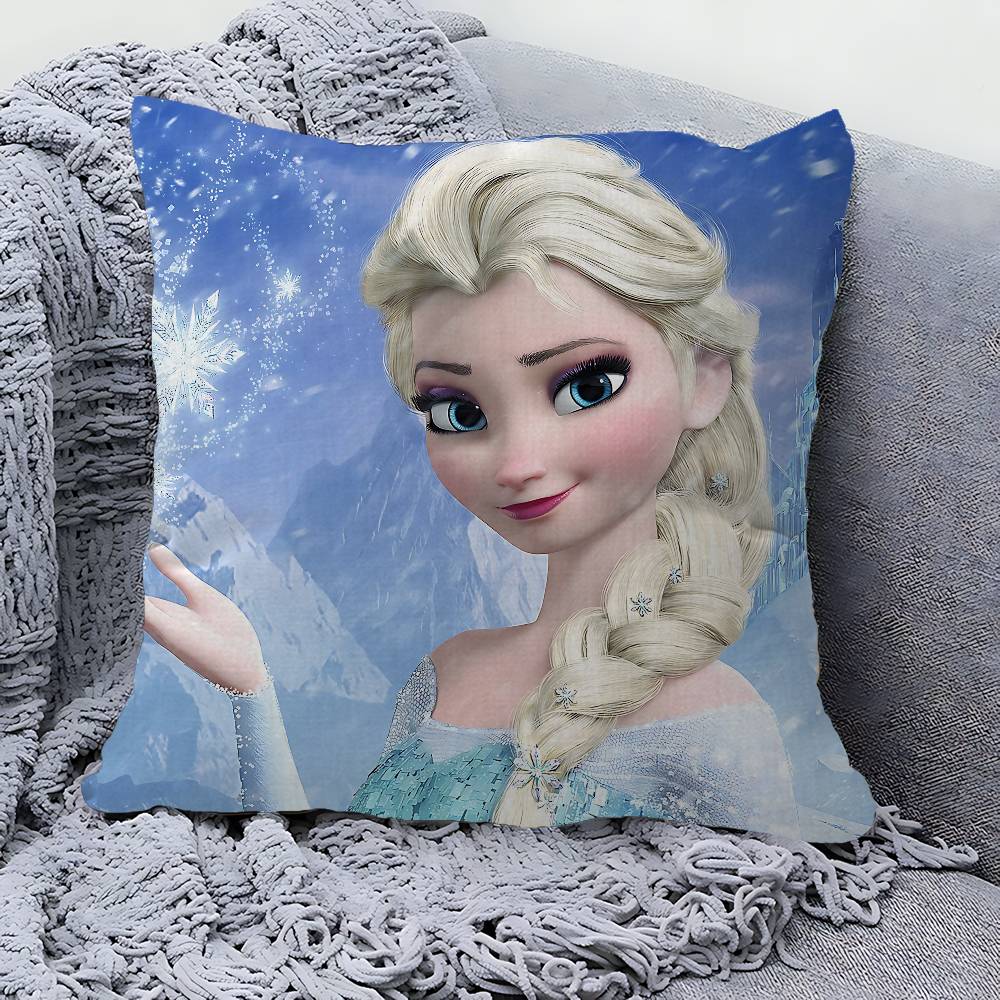 CartoonFFrozenes Personalized Pillow Cover Kids Bedroom Wild Party Decor Pillowcase Kid Birthday Shower Gift