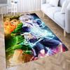 Ковер в стиле аниме для гостиной, домашний игровой коврик, противоскользящий детский напольный коврик, украшение для коридора, нескользящий напольный коврик для ванной комнаты