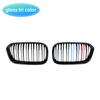 Car Front Bumper Grilles Kidney Racing Grill For BMW 1 Series F20 F21 LCI 120i 2015 2016 2017 2018Double Slat Replacement Grille