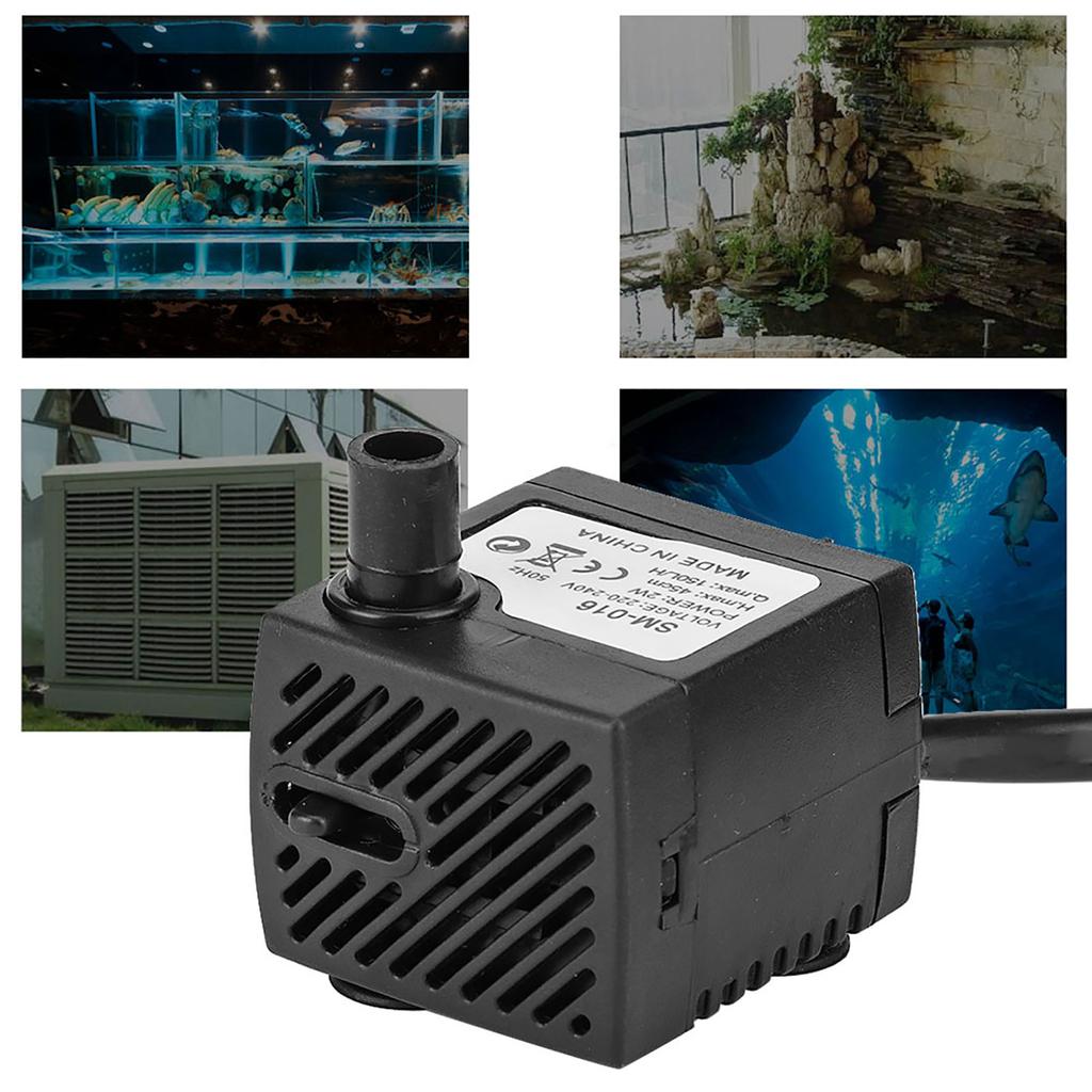 Mini Ultra Quiet Submersible Water Pump Fish Pond Aquarium Tank Fountain
