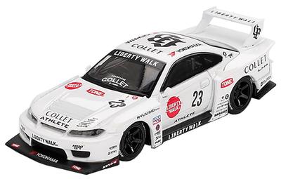 Sunrich MINI GT Масштаб Nissan Silhouette Silvia S15 ATHLETE Готовая модель 1/64 LB-Super (Правый руль) MGT01054-BL