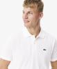 Мужская классическая футболка-поло с коротким рукавом LACOSTE L1212-56G 001
