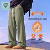 Мужские повседневные прямые зимние брюки Jeanswest на полярном флисе
