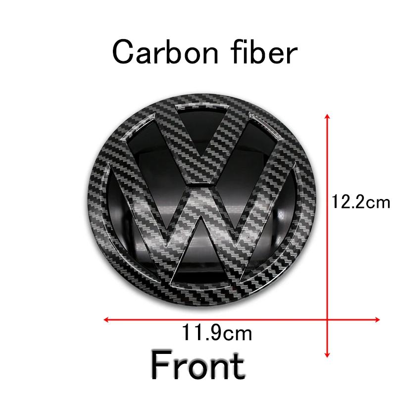 1Pc For VW Polo 6 6C 2014-2018 Volkswagen Rear Trunk Lid Front Grill Badge Emblem Logo Decorative Auto Replacement Accessories zxc088