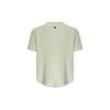 Under Armour Project Rock Drop Shoulder Sleeve T Shirt Women's Pink Silt Gray (Unisex) T-Shirts 1382707 273